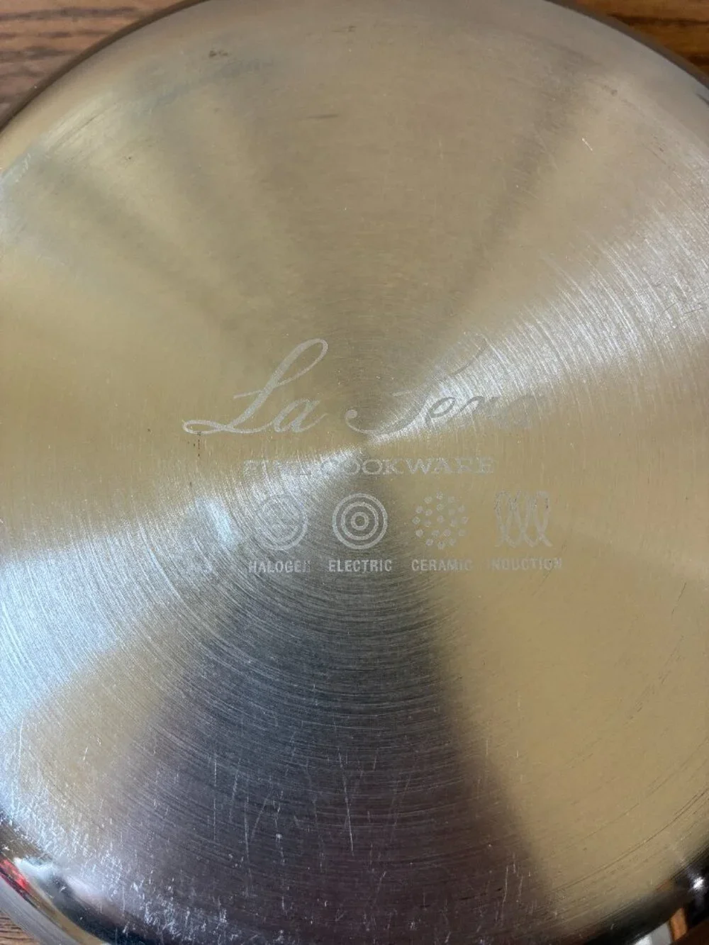 La Sera Fine Cookware; Halogen/Electric/Ceramic/Induction Safe; Stainless Steel